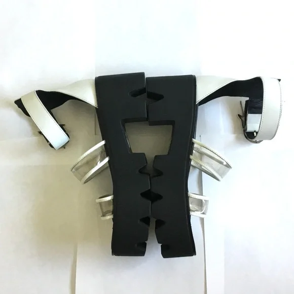 Giuseppe Zanotti Apocalypse Chunky Flatform Sandals 37.5 7 - Picture 9 of 10